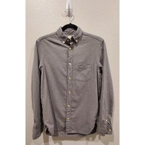 H&M Gray Long Sleeved Cotton Shirt